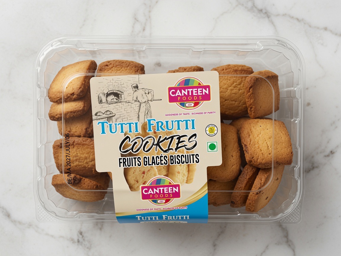 Canteen Foods Tutti Frutti Cookies