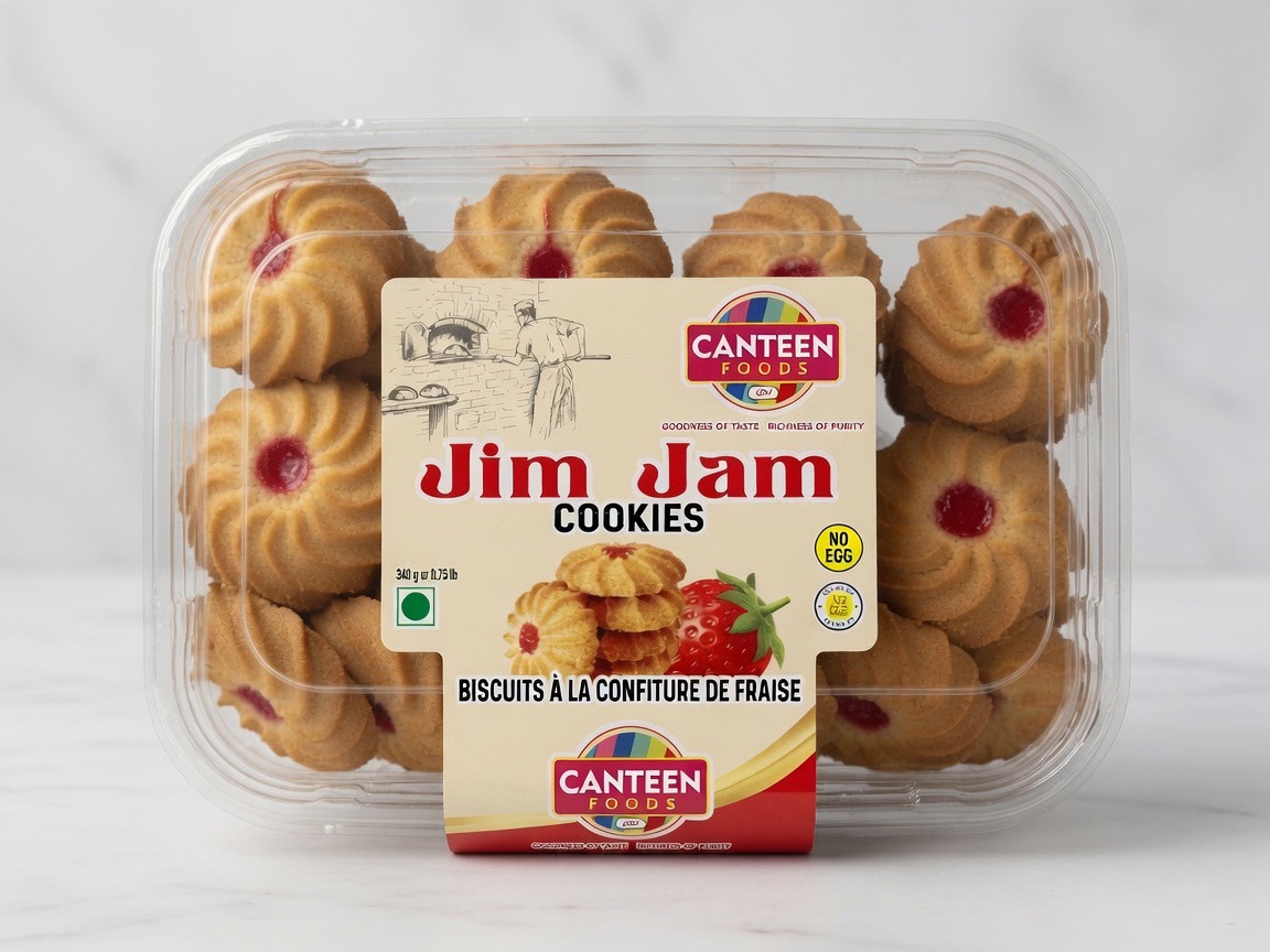 Canteen Foods Jim Jam Cookies