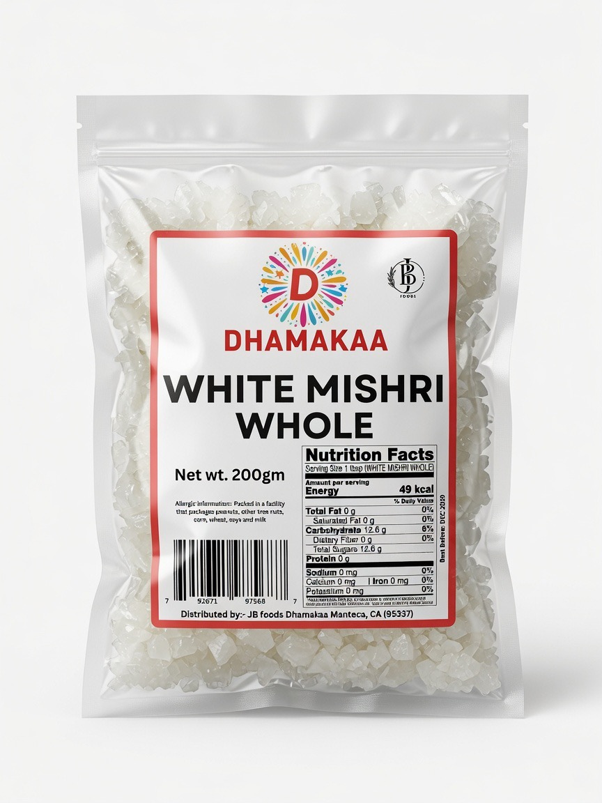 White Mishri Whole Crystal